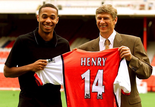 Henry dần khẳng định khả năng mình tại Arsenal
