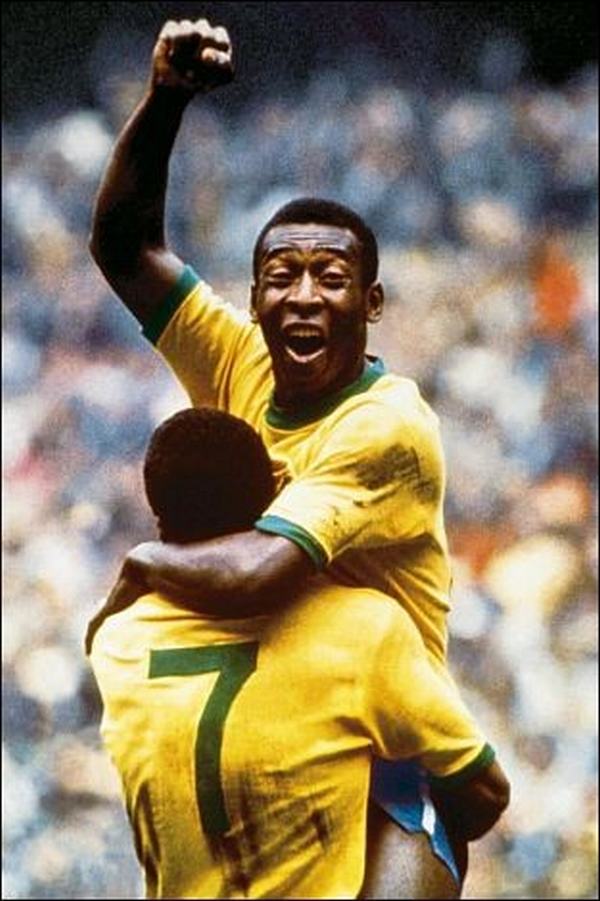 Pele đã ghi rất nhiều bàn thắng cho Brazil tại các mùa World Cup