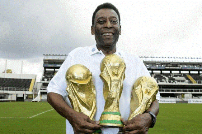 Pele đã nhận được vô số giải thưởng và danh hiệu trong sự nghiệp bóng đá của mình