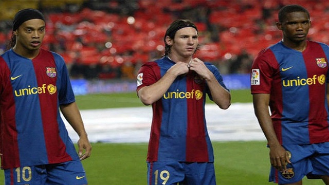 Samuel Eto'o - Ronaldinho - Messi bộ 3 hủy diệt của Barcelona