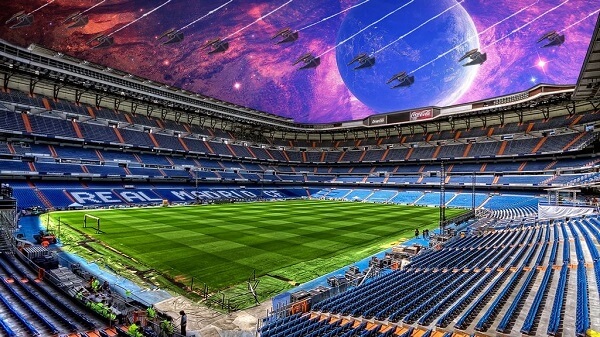 Sân vận động Santiago Bernabéu  Sân nhà CLB Real Madrid