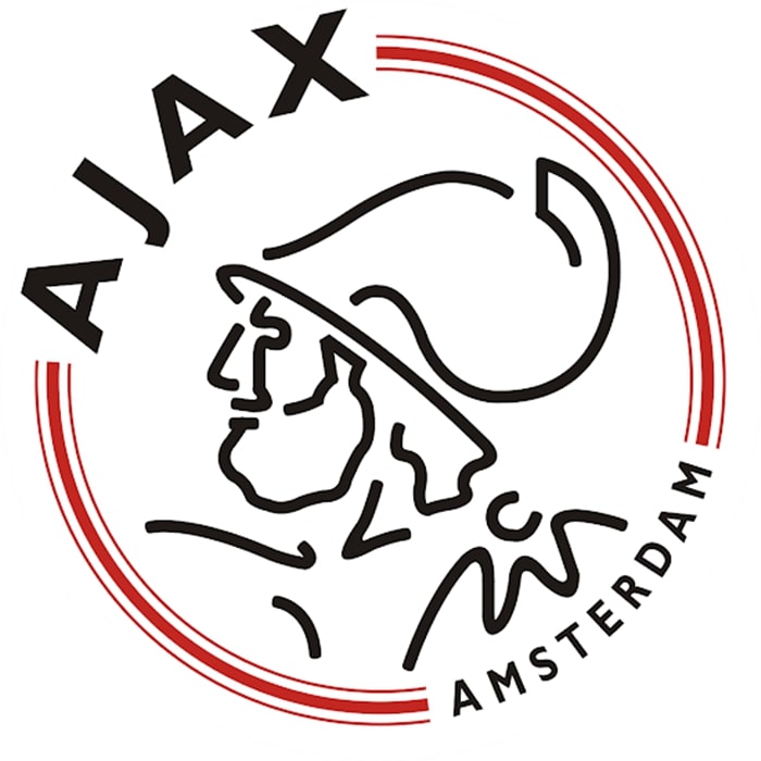 Logo Ajax từ năm 1990 cho đến nay