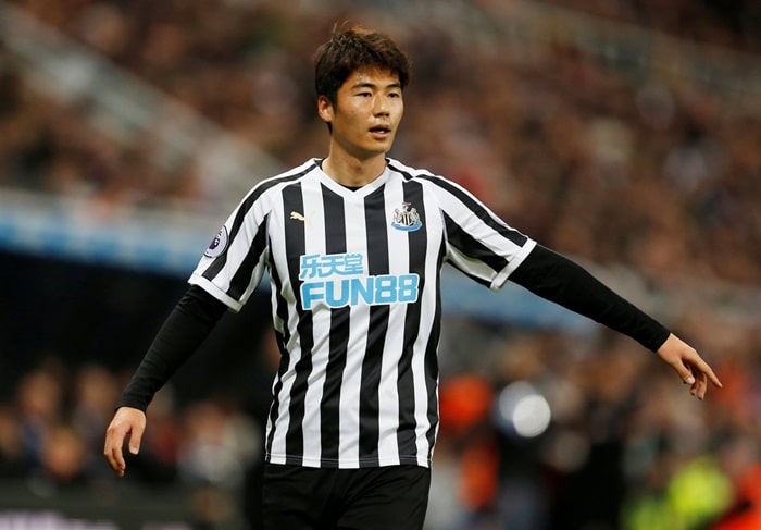 Ki Sung-Yueng trong màu áo Newcastle