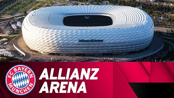 Sân vận động hiện đại của Bayern Munich 