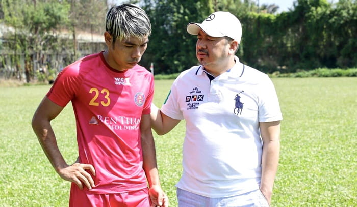 Cao Văn Triền và ông bàu Sài Gòn FC