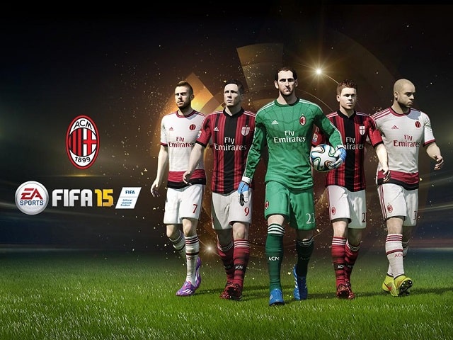 Build team color AC Milan chất lượng