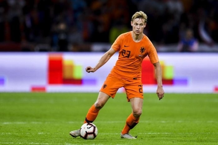 Frenkie De Jong là trụ cột của đội tuyển quốc gia Hà Lan